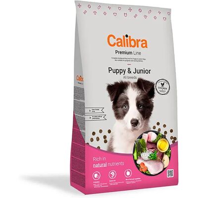Calibra Ligne Premium Chiot et Jeune Chien 12kg - Nourriture Secque - Publicité Calibra Ligne Premium Chiot et Jeune Chien 12kg - Nourriture Secque - Publicité