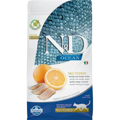 Farmina Nourriture Pour Chats Ocean Neutered 1.5kg Multicolor 1.5kg - Publicité Farmina Nourriture Pour Chats Ocean Neutered 1.5kg Multicolor 1.5kg - Publicité