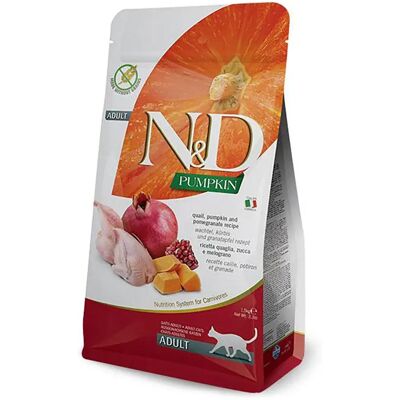Farmina Nourriture Pour Chats à La Citrouille Et à La Caille 1.5kg Multicolor 1.5kg - Publicité Farmina Nourriture Pour Chats à La Citrouille Et à La Caille 1.5kg Multicolor 1.5kg - Publicité