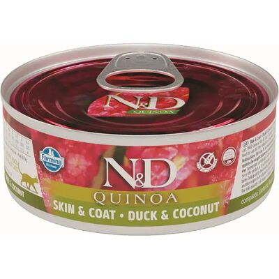 Farmina Nourriture Pour Chats Boîte De Canard Enrobée De Peau De Quinoa 24x80g Multicolor 24x80g - Publicité Farmina Nourriture Pour Chats Boîte De Canard Enrobée De Peau De Quinoa 24x80g Multicolor 24x80g - Publicité