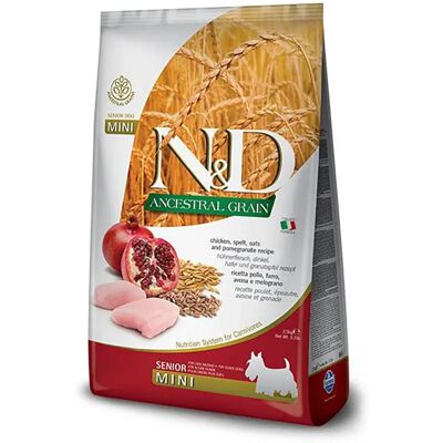 Farmina Nourriture Pour Chien Au Poulet Senior Ancestral Mini 2.5kg Multicolor 2.5kg - Publicité Farmina Nourriture Pour Chien Au Poulet Senior Ancestral Mini 2.5kg Multicolor 2.5kg - Publicité