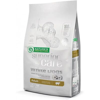 Natures Protection White Dog Petite Race Agneau - Nourriture pour Chiens - Publicité Natures Protection White Dog Petite Race Agneau - Nourriture pour Chiens - Publicité