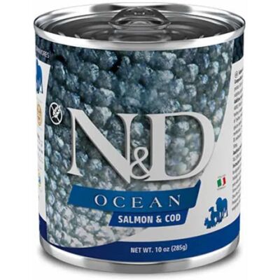 Nourriture Naturelle pour Chiens Farmina Nd Ocean Saumon et Morue 6x285g - Publicité Nourriture Naturelle pour Chiens Farmina Nd Ocean Saumon et Morue 6x285g - Publicité