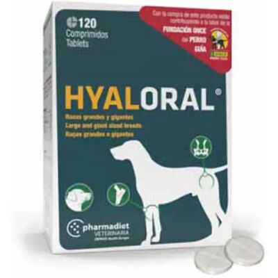 Farmadiet Hyaloral Grandes et Gigantes - Suppléments pour Chiens - Publicité Farmadiet Hyaloral Grandes et Gigantes - Suppléments pour Chiens - Publicité