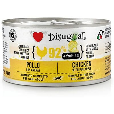 Disugual Poulet Ananas Nourriture Humide pour Chiens - 150 G - Publicité Disugual Poulet Ananas Nourriture Humide pour Chiens - 150 G - Publicité