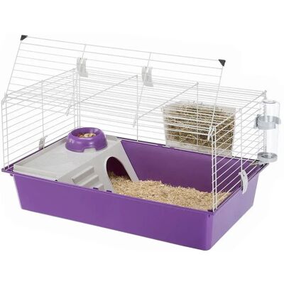 Cage pour cobayes Ferplast Cavie 80 - Porte sécurisée, fond amovible - Publicité Cage pour cobayes Ferplast Cavie 80 - Porte sécurisée, fond amovible - Publicité