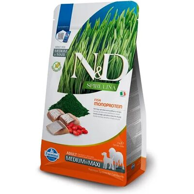 Farmina Croquettes N&d Spirulina Hareng Pour Chien Adulte De Taille Moyenne/grande 2kg Multicolour One Size - Publicité Farmina Croquettes N&d Spirulina Hareng Pour Chien Adulte De Taille Moyenne/grande 2kg Multicolour One Size - Publicité