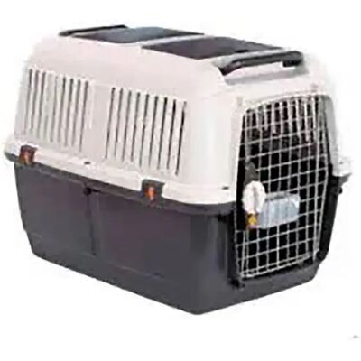 Nayeco - Bracco Travel 4 - 70x50x51,5 cm - Gris - Transport Carrier Pour Chiens - Publicité Nayeco - Bracco Travel 4 - 70x50x51,5 cm - Gris - Transport Carrier Pour Chiens - Publicité