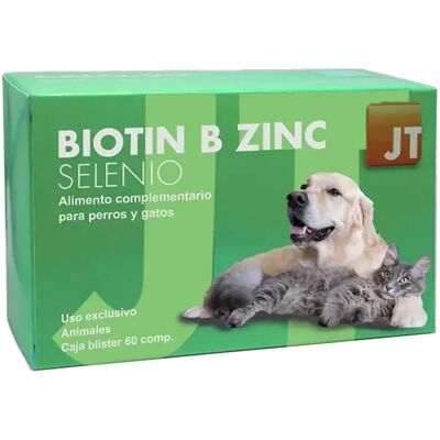 JTPharma Super Biotin-B 60 comprimés - Supplément pour chiens et chats - Publicité JTPharma Super Biotin-B 60 comprimés - Supplément pour chiens et chats - Publicité
