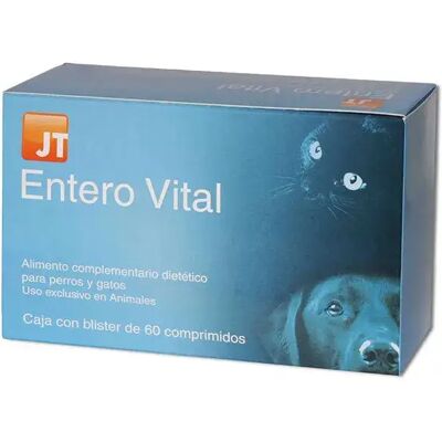 Complément alimentaire JTPHARMA Enterovital 60 Comprimés pour Chiens et Chats - Publicité Complément alimentaire JTPHARMA Enterovital 60 Comprimés pour Chiens et Chats - Publicité
