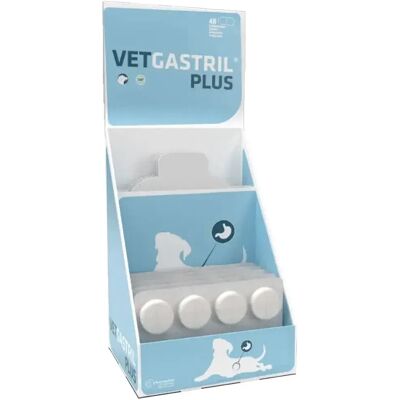 Pharmadiet Complément Alimentaire Vetgastril Plus pour Animaux 48 Unités - Publicité Pharmadiet Complément Alimentaire Vetgastril Plus pour Animaux 48 Unités - Publicité