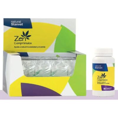 Complément Zen pour Animaux - 12 Blisters 8 Unités - Calme Naturel - Publicité Complément Zen pour Animaux - 12 Blisters 8 Unités - Calme Naturel - Publicité