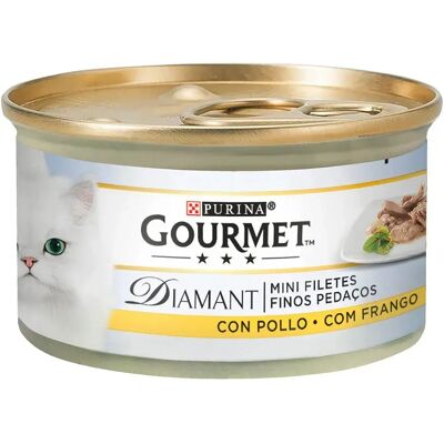 Purina Gourmet Diamant Fines Tranches De Poulet Snack Pour Chat 85g 24 Unités Multicolor One Size - Publicité Purina Gourmet Diamant Fines Tranches De Poulet Snack Pour Chat 85g 24 Unités Multicolor One Size - Publicité