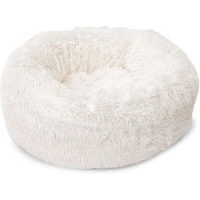 Catit Lit Fluffy ø60cm White One Size - Publicité Catit Lit Fluffy ø60cm White One Size - Publicité