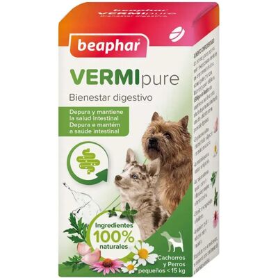 Beaphar Vermipure Complément Naturel Pour Petits Chiens Et Chiots 50 Unités Multicolor One Size - Publicité Beaphar Vermipure Complément Naturel Pour Petits Chiens Et Chiots 50 Unités Multicolor One Size - Publicité
