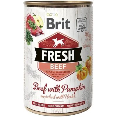 Brit Citrouille Au Veau Frais 400g 6 Unités Multicolor One Size - Publicité Brit Citrouille Au Veau Frais 400g 6 Unités Multicolor One Size - Publicité