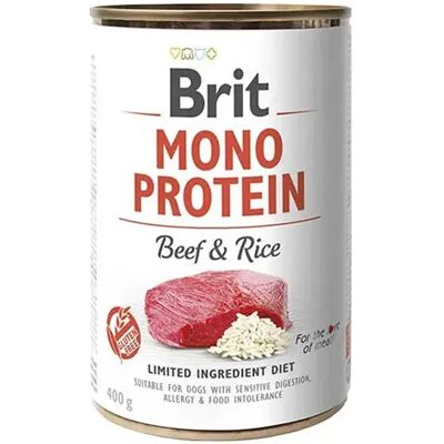 Brit Bœuf Monoproteiné 400g 6 Unités Multicolor One Size - Publicité Brit Bœuf Monoproteiné 400g 6 Unités Multicolor One Size - Publicité