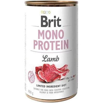Brit Agneau Monoprotéiné 400g 6 Unités Multicolor One Size - Publicité Brit Agneau Monoprotéiné 400g 6 Unités Multicolor One Size - Publicité