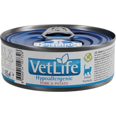 Farmina Vet Life Chat Hypoallergénique Porc & Pomme de Terre - Nourriture pour chats - Publicité Farmina Vet Life Chat Hypoallergénique Porc & Pomme de Terre - Nourriture pour chats - Publicité