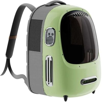 Petkit Breezy2 Sac De Transport Intelligent Pour Chat Green One Size - Publicité Petkit Breezy2 Sac De Transport Intelligent Pour Chat Green One Size - Publicité