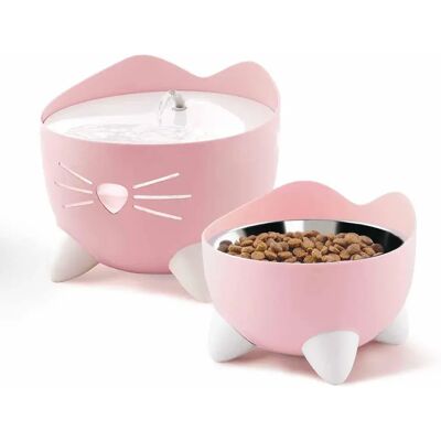 Catit Kit Combiné Pixi Pink One Size - Publicité Catit Kit Combiné Pixi Pink One Size - Publicité