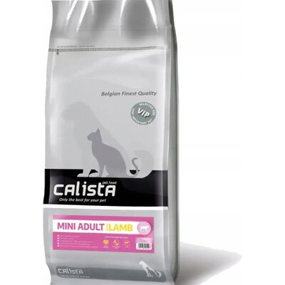 Nourriture pour Chiens Calista Mini Agneau et Riz - Races Petites - 12kg - Publicité Nourriture pour Chiens Calista Mini Agneau et Riz - Races Petites - 12kg - Publicité