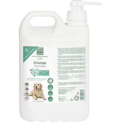 Shampoing Menforsan pour chiens répulsif insectes citronelle 5 L - Publicité Shampoing Menforsan pour chiens répulsif insectes citronelle 5 L - Publicité