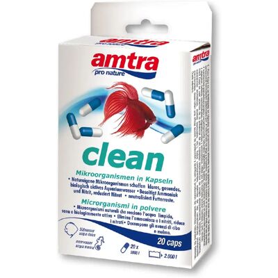 Amtra Traitement De L´eau Clean Caps One Size - Publicité Amtra Traitement De L´eau Clean Caps One Size - Publicité