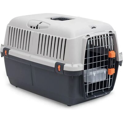Nayeco Caisse De Transport Pour Animaux Bracco Travel 55x36x35cm Grey / Black One Size - Publicité Nayeco Caisse De Transport Pour Animaux Bracco Travel 55x36x35cm Grey / Black One Size - Publicité