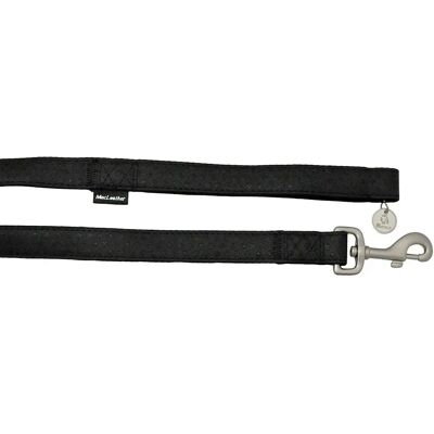 Nayeco Laisse Pour Chien Cuir Mac Black 10 mm x 120 cm - Publicité Nayeco Laisse Pour Chien Cuir Mac Black 10 mm x 120 cm - Publicité