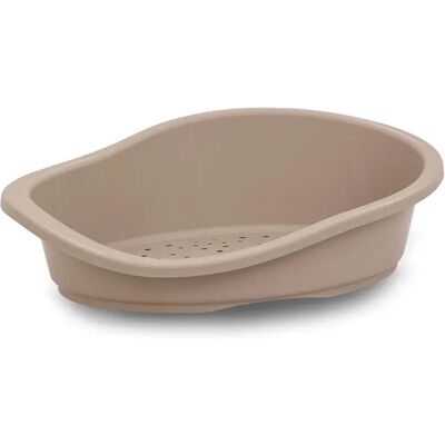 Lit pour chien Nayeco Modèle 80 Beige - Plastique, Ergonomique - Publicité Lit pour chien Nayeco Modèle 80 Beige - Plastique, Ergonomique - Publicité