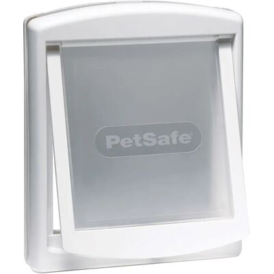 Porte pour animaux PetSafe Modèle 740 Blanc - Moyen 26.7x22.8 cm - Publicité Porte pour animaux PetSafe Modèle 740 Blanc - Moyen 26.7x22.8 cm - Publicité