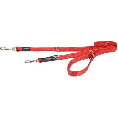 Rogz Laisse Pour Chien Red M - Publicité Rogz Laisse Pour Chien Red M - Publicité