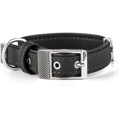 Myfamily Collier De Chien Bilbao Black 22-26 x 1.6 cm - Publicité Myfamily Collier De Chien Bilbao Black 22-26 x 1.6 cm - Publicité