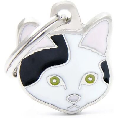 Myfamily Médaille Pour Chat Européen White / Black One Size - Publicité Myfamily Médaille Pour Chat Européen White / Black One Size - Publicité
