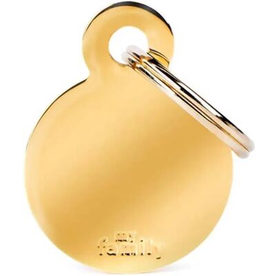 Myfamily Petite Médaille Ronde Pour Animaux De Compagnie Bronze One Size - Publicité Myfamily Petite Médaille Ronde Pour Animaux De Compagnie Bronze One Size - Publicité