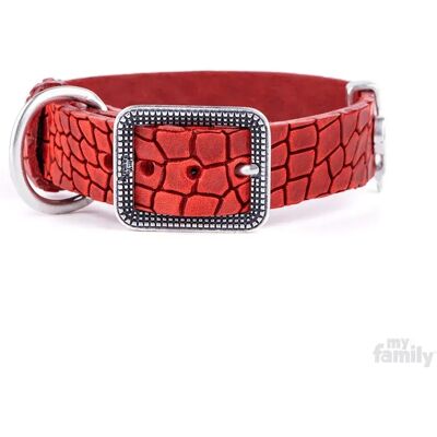 Myfamily Collier De Chien Tucson Red 30-36 x 2.2 cm - Publicité Myfamily Collier De Chien Tucson Red 30-36 x 2.2 cm - Publicité