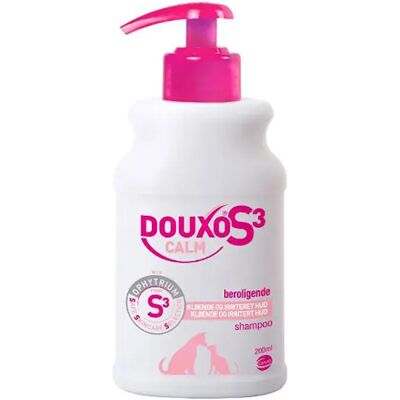 Shampoing Calm S3 Douxo - Peau sensible - 200ml - Publicité Shampoing Calm S3 Douxo - Peau sensible - 200ml - Publicité