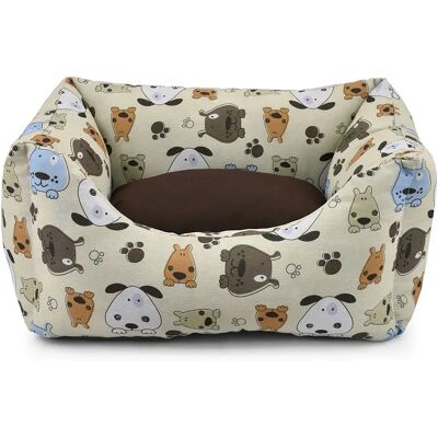 Nayeco Lit Pour Chien Patch Dog Multicolor 66 x 55 x 24 cm - Publicité Nayeco Lit Pour Chien Patch Dog Multicolor 66 x 55 x 24 cm - Publicité