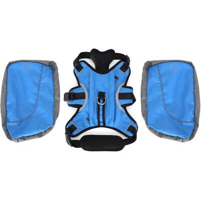 Nobleza Harnais Pour Chien 62-92 Cm Blue 62-92 cm - Publicité Nobleza Harnais Pour Chien 62-92 Cm Blue 62-92 cm - Publicité