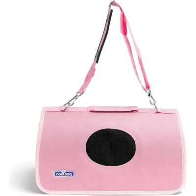 Nobleza Caisse De Transport Pour Animaux B40707ye5 37x22x20 Cm Light Pink One Size - Publicité Nobleza Caisse De Transport Pour Animaux B40707ye5 37x22x20 Cm Light Pink One Size - Publicité