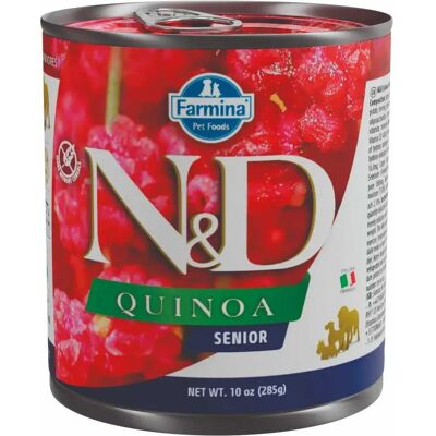 Farmina Nourriture Humide Pour Chien 6x285g N&d Quinoa Senior One Size - Publicité Farmina Nourriture Humide Pour Chien 6x285g N&d Quinoa Senior One Size - Publicité
