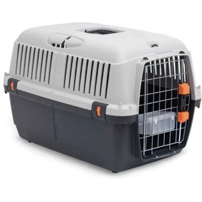 Nayeco Caisse De Transport Pour Animaux Bracco Travel 1 Grey / Black 48 x 32 x 31 cm - Publicité Nayeco Caisse De Transport Pour Animaux Bracco Travel 1 Grey / Black 48 x 32 x 31 cm - Publicité