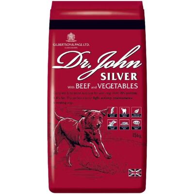 Nourriture pour chiens Dr. John Silver Bœuf et légumes - Nourriture pour chiens - Publicité Nourriture pour chiens Dr. John Silver Bœuf et légumes - Nourriture pour chiens - Publicité