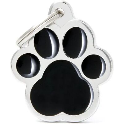Myfamily Médaille Classique Pour Animal De Compagnie Avec Grande Patte Black One Size - Publicité Myfamily Médaille Classique Pour Animal De Compagnie Avec Grande Patte Black One Size - Publicité