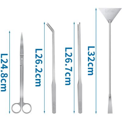 Nobleza Kit De Nettoyage Pour Aquarium 4 En 1 Silver One Size - Publicité Nobleza Kit De Nettoyage Pour Aquarium 4 En 1 Silver One Size - Publicité