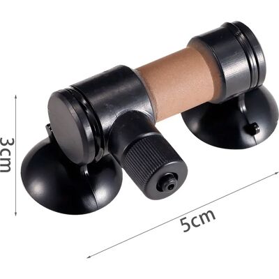 Nobleza Diffuseur D´aquarium Co2 Brown / Black 5 x 3 cm - Publicité Nobleza Diffuseur D´aquarium Co2 Brown / Black 5 x 3 cm - Publicité