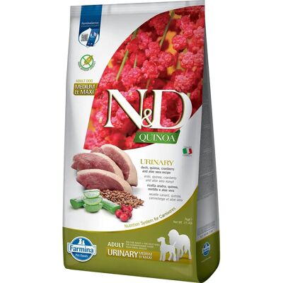 Farmina Nourriture Pour Chien N&d Dog Quinoa Urinary Med Maxi 7kg One Size - Publicité Farmina Nourriture Pour Chien N&d Dog Quinoa Urinary Med Maxi 7kg One Size - Publicité