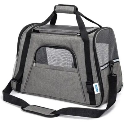 Nobleza Sac Pour Animaux De Compagnie Grey 44 x 25 x 28 cm - Publicité Nobleza Sac Pour Animaux De Compagnie Grey 44 x 25 x 28 cm - Publicité