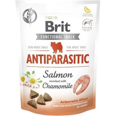 Brit Care Friandise Antiparasitaire Au Saumon Pour Chien Adulte 10x150g 10x150g - Publicité Brit Care Friandise Antiparasitaire Au Saumon Pour Chien Adulte 10x150g 10x150g - Publicité